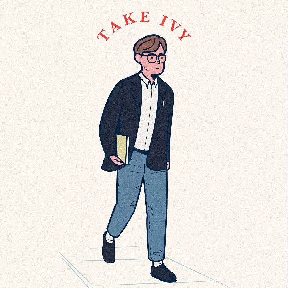 to wear a barbour△aaron chang《how to wear abarbour》系列插画