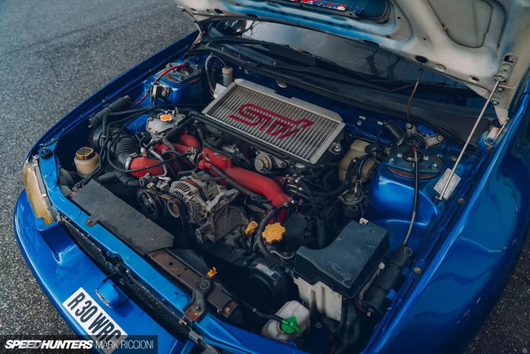 最强斯巴鲁组合日本车友的r30wrc以及他朋友的22b让人大开眼界