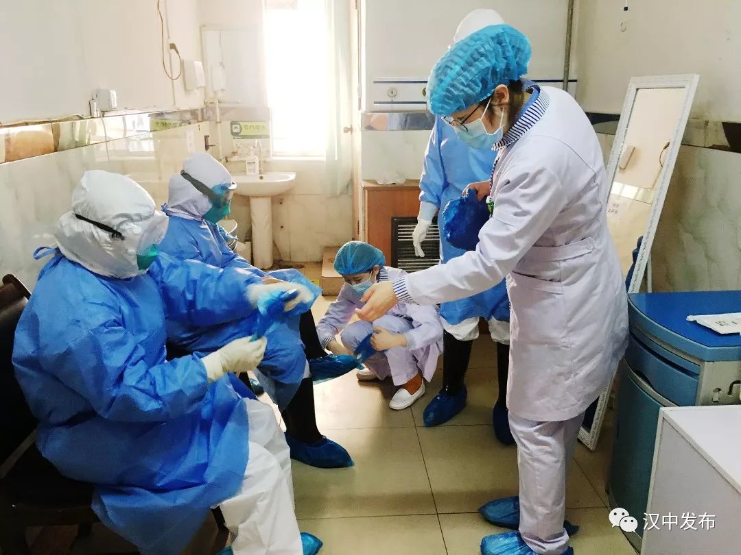 镜头下汉中医务人员抗击疫情的美丽身影