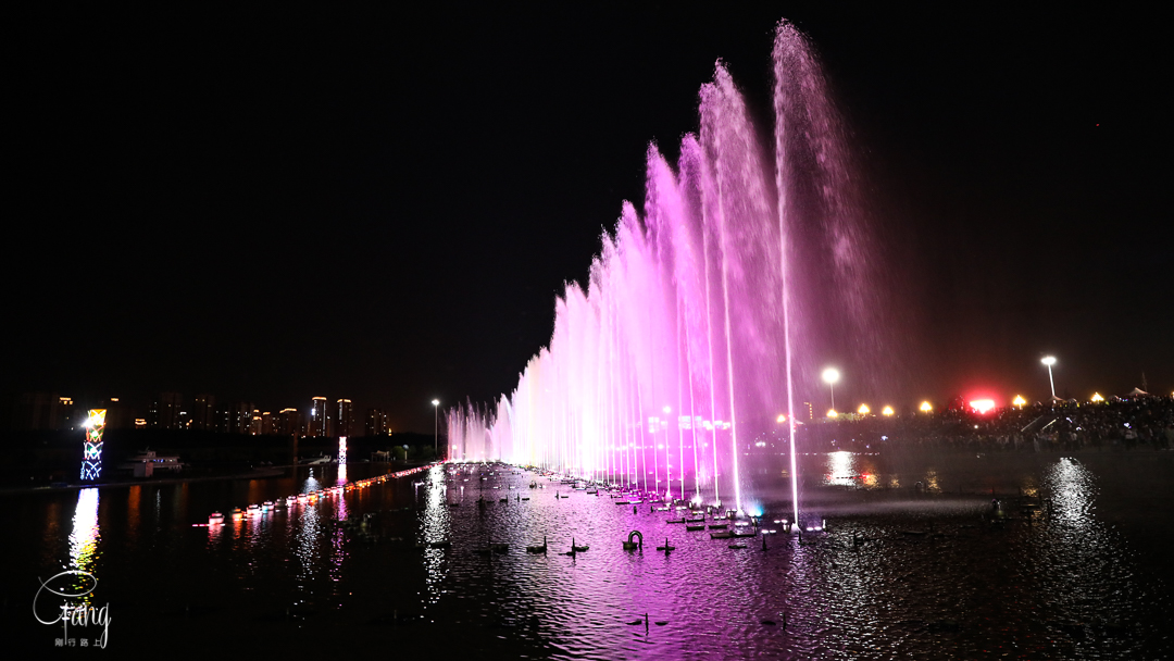 鄂尔多斯音乐喷泉图片