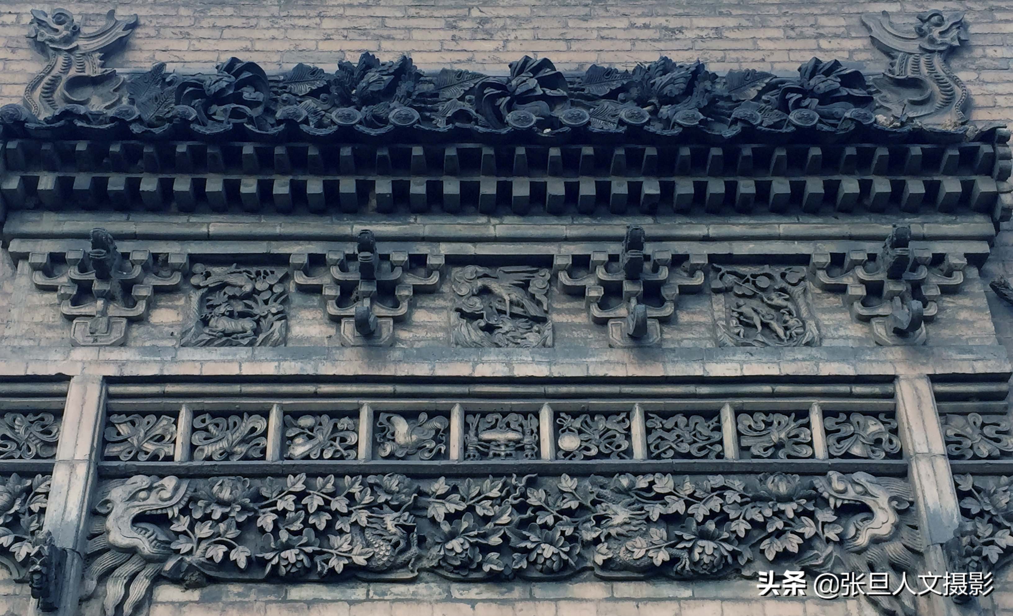 山西发现一座完美的古宅院看当年院主人有多富贵镂空砖雕是亮点