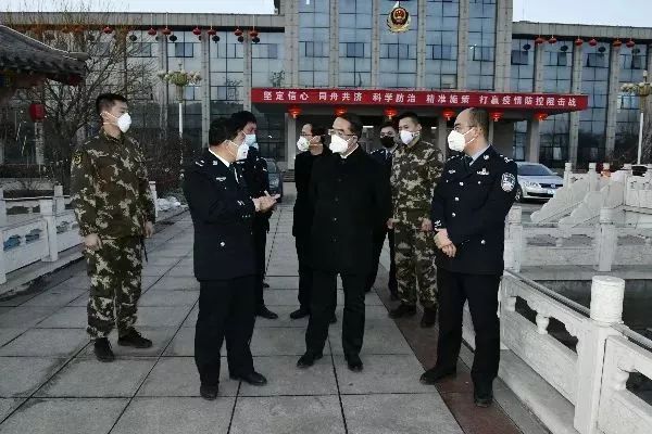 祁县县委书记吴文胜同志到晋中监狱调研指导疫情防控工作