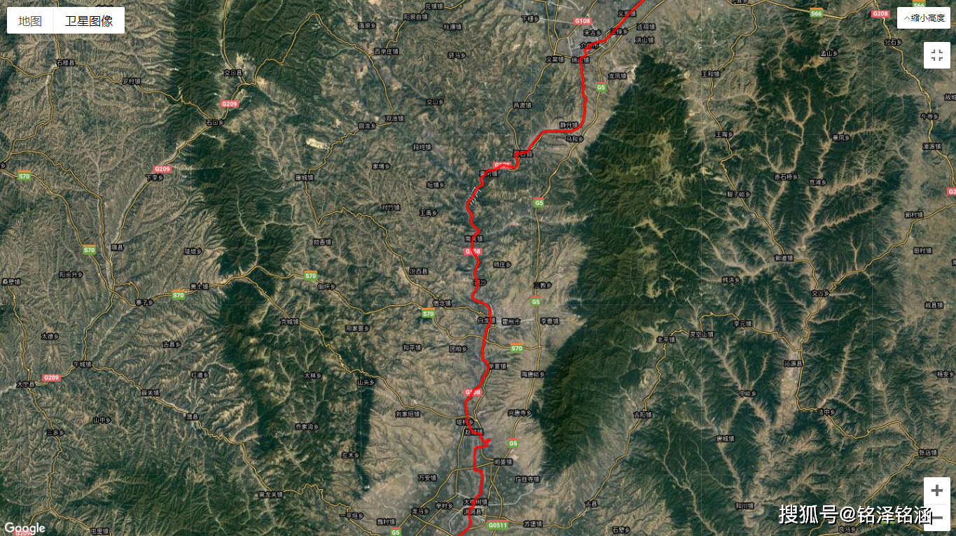 介休市卫星地图图片