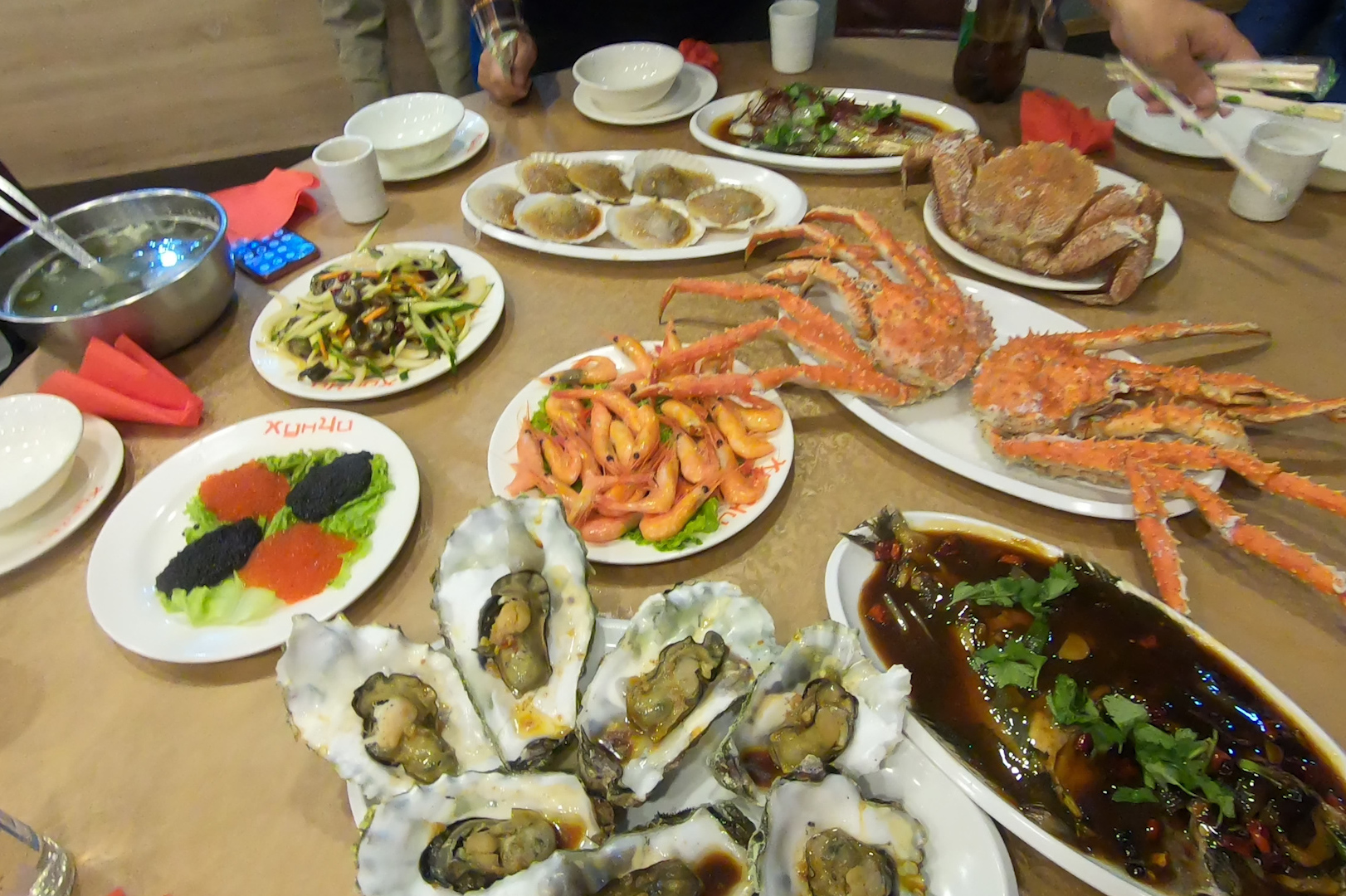 海鲜大餐图片 自拍图片
