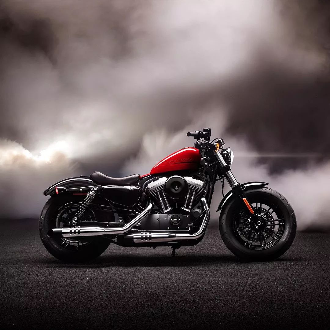 下图,哈雷摩托的部分 2020 款车型(资料图片).