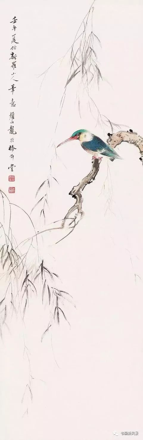 颜伯龙精品花鸟20幅