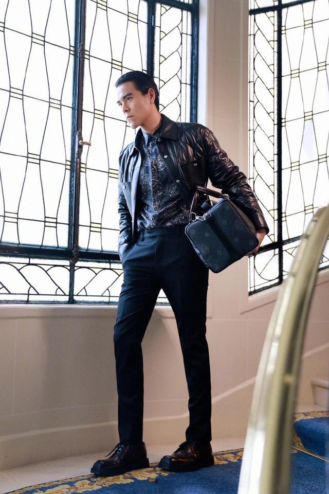 彭于晏太潮了红配蓝大油头魅力无限高谦队长变身超级马里奥