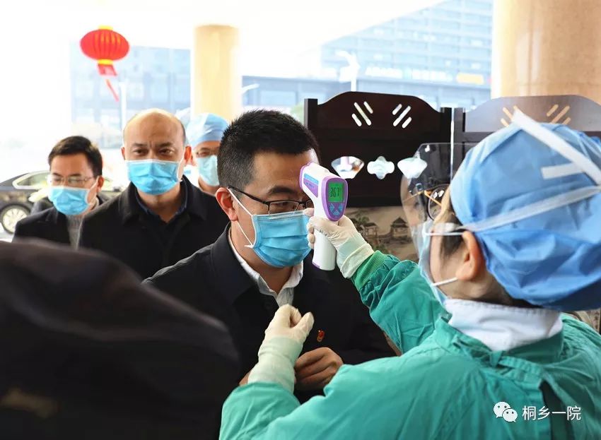 于会游市长调研督导桐乡一院新冠肺炎疫情防控工作