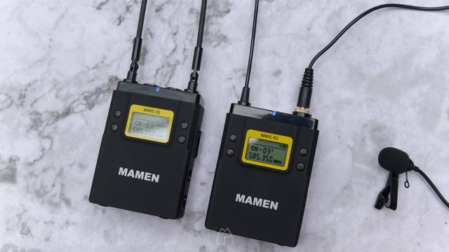 视频收音设备怎么选?慢门mamen一拖二无线mic横评枫笛无线mic出真章_