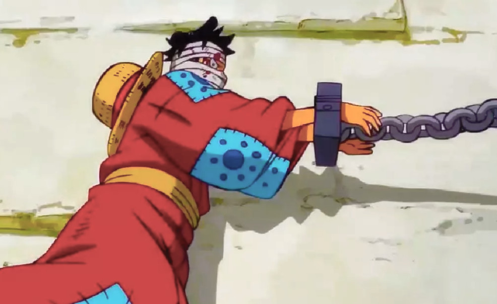 海贼王919集:路飞铐上海楼石为何还能行动?理由很多人不知道!