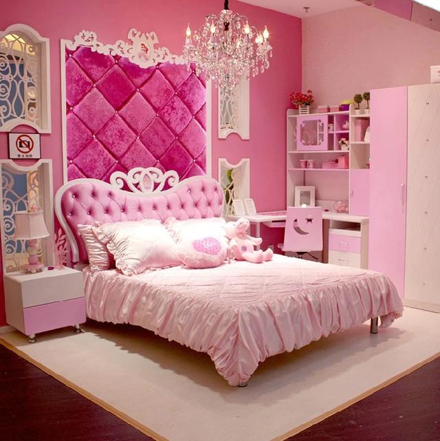 能住到出嫁的闺房,为你的小棉袄打造一间粉红公主房