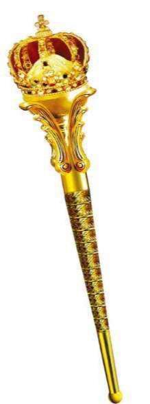 用珠宝打造的至高无上权力权杖一根超级奢侈一根有三千年