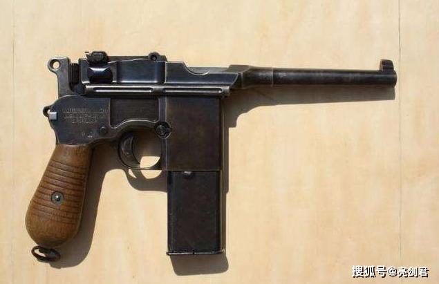 抗战时期中国改造的驳壳枪成为游击队青睐的武器非常实用