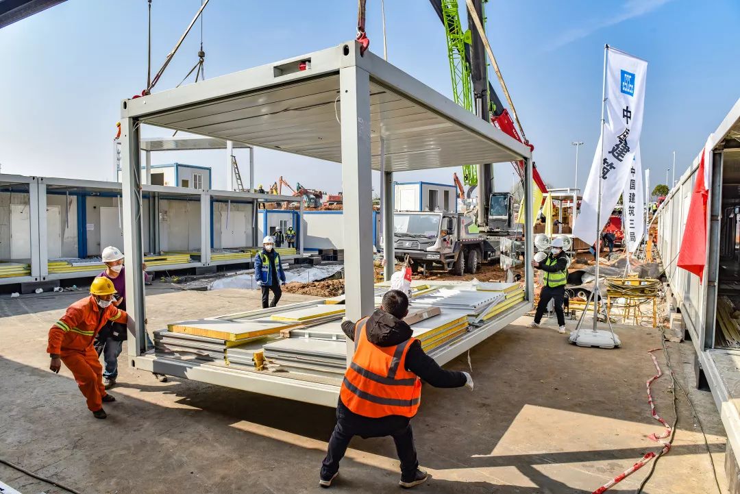 壮观火神山决战我们用奋斗迎接希望