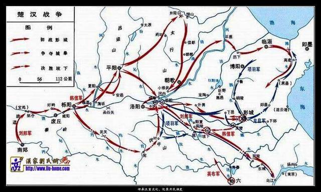 刘邦争雄固陵之战楚汉争霸淮阳柳林古战场遗址