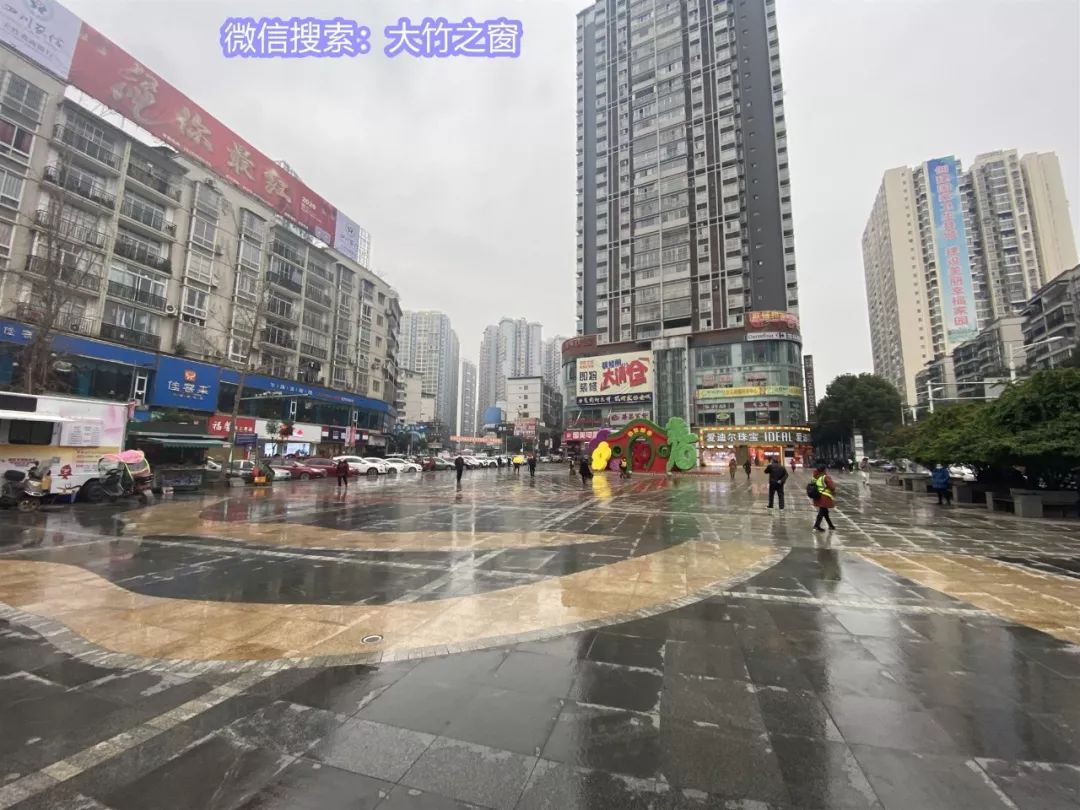 实拍疫情大竹空城你从未见过的家园