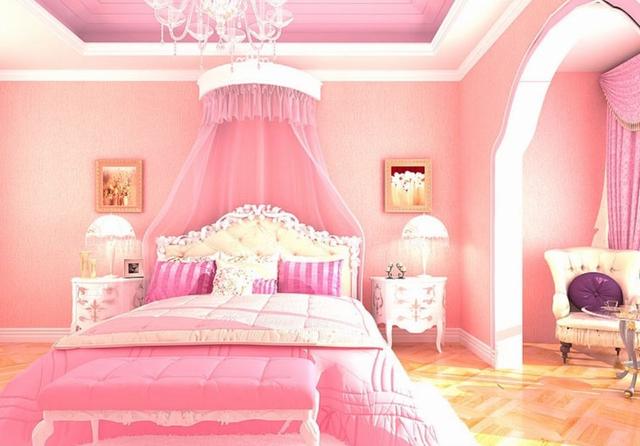 能住到出嫁的闺房,为你的小棉袄打造一间粉红公主房