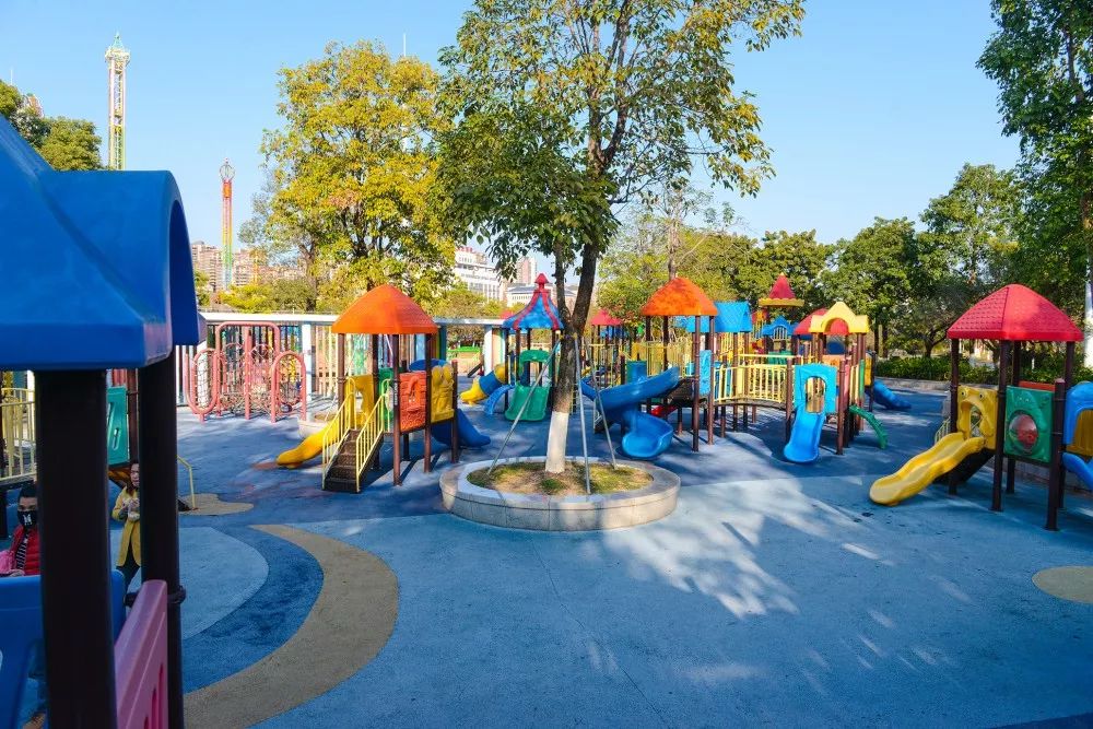 河源市儿童公园客家文化公园河源文化广场也听不到孩子们的欢声笑语不