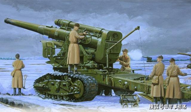 二战苏联火炮盘点,大口径重炮型号之多,太笨重了