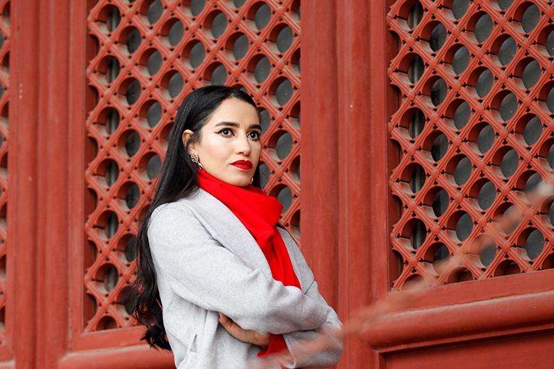 拍摄:在华学习并工作的美丽的埃及姑娘(图)