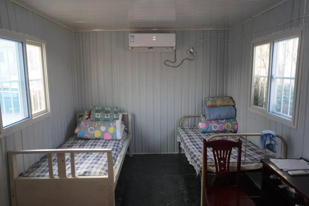 小板房大保障防疫战我们早已做好了十足的准备