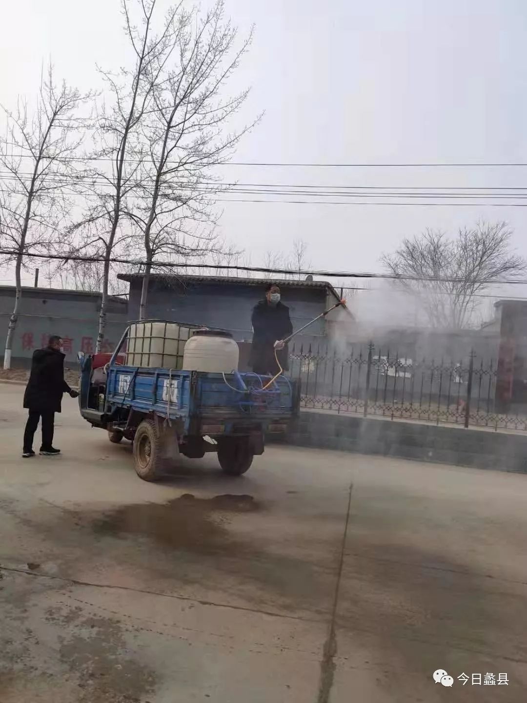 林堡乡干群同心抗疫情
