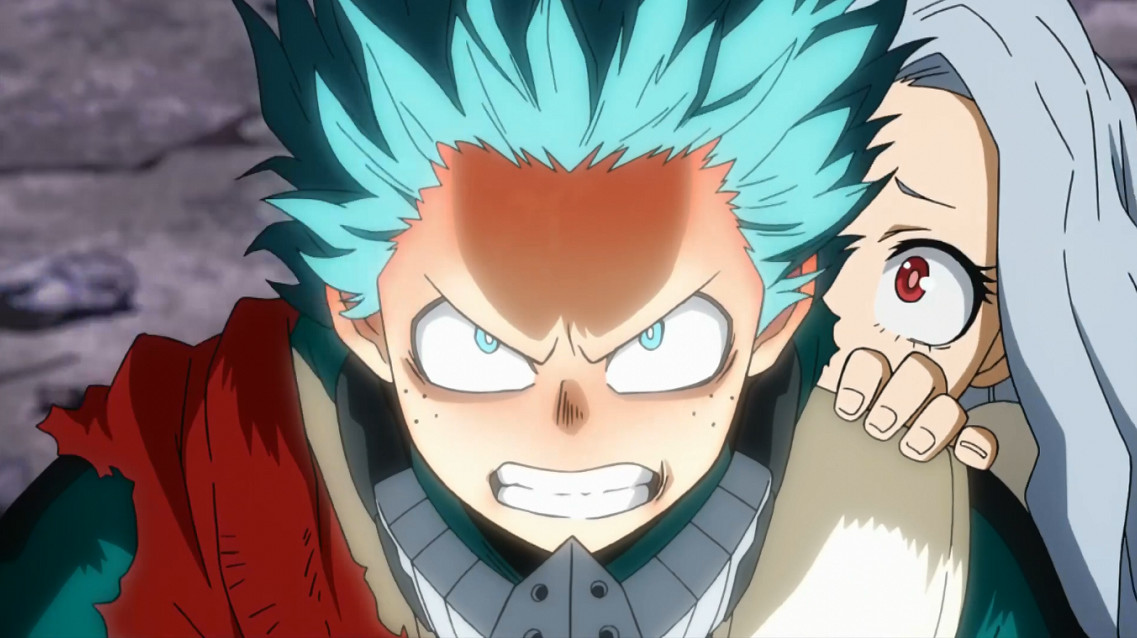 我的英雄学院4:文化祭即将开始,小坏理穿红裙来到学校