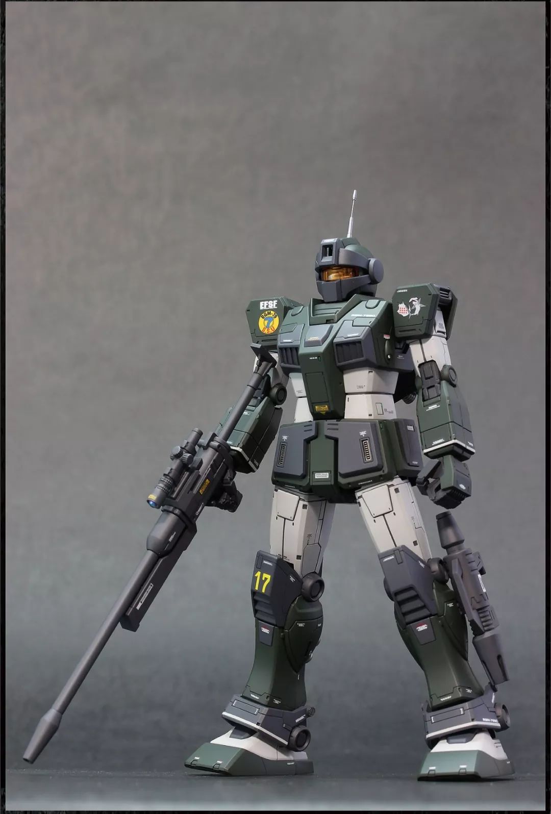 hg狙击吉姆特装型导弹式样精细改造mg都没有这样的细节