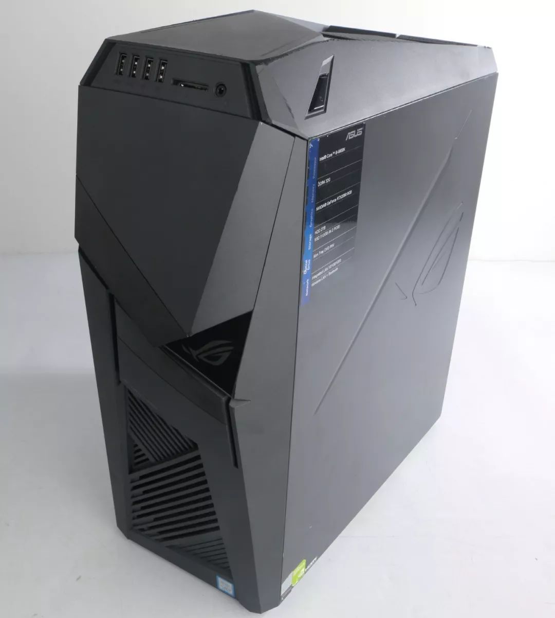 悍将来袭体验rog strix gl12cx游戏pc