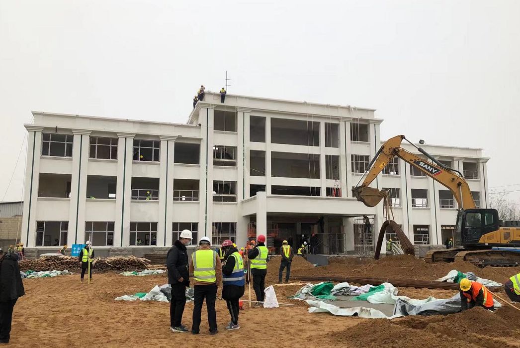 临危受命中建七局再接郑州市第一人民医院传染病医院消毒供应中心工程