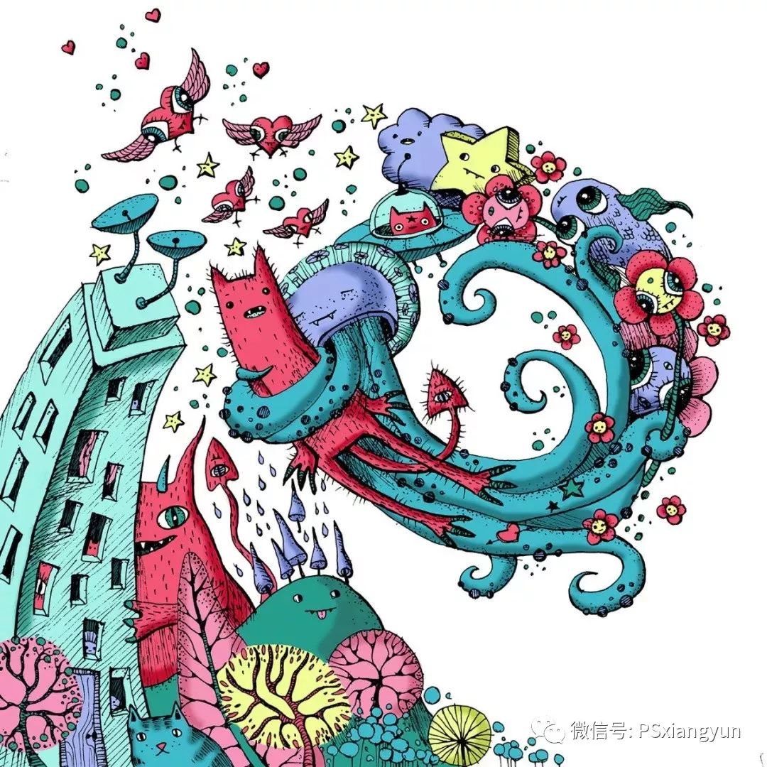 创意插画设计欣赏