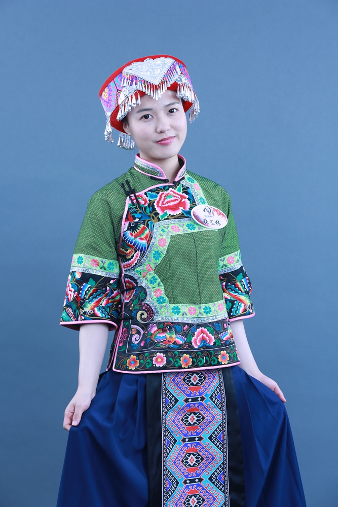 张家界武陵源土家族女教师张汇林今年这个春节有些特殊