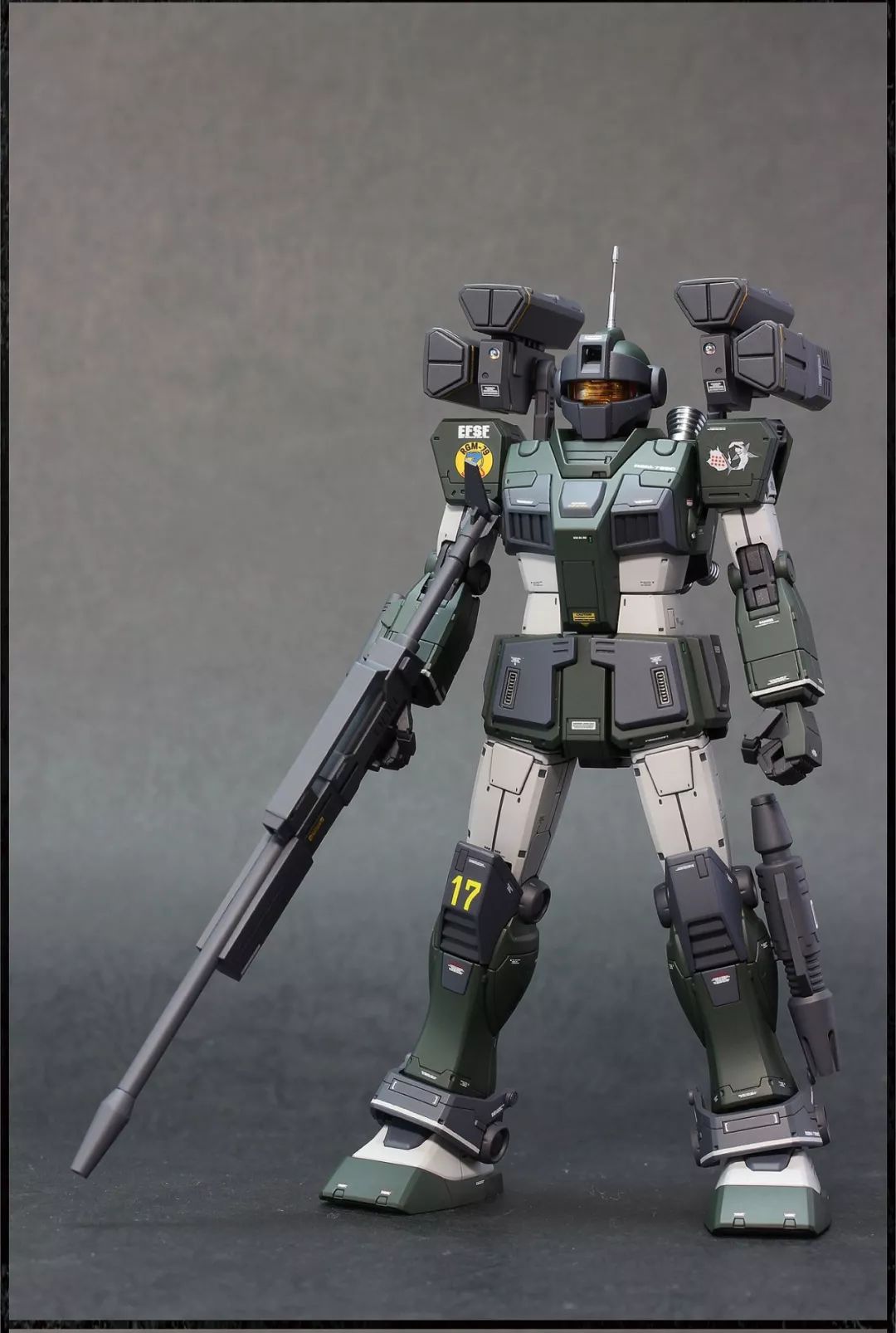 hg狙击吉姆特装型导弹式样精细改造mg都没有这样的细节