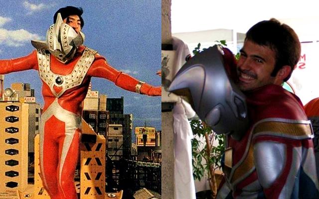 奥特曼打完怪兽飞去哪网友找个胡同脱皮套最后走回家