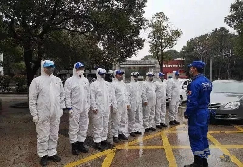 岳阳疫情防控闪电蓝在行动