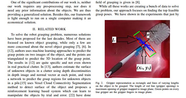 這篇論文考慮的是機械臂抓取新物體的問題.論文鏈接:https://arxiv.