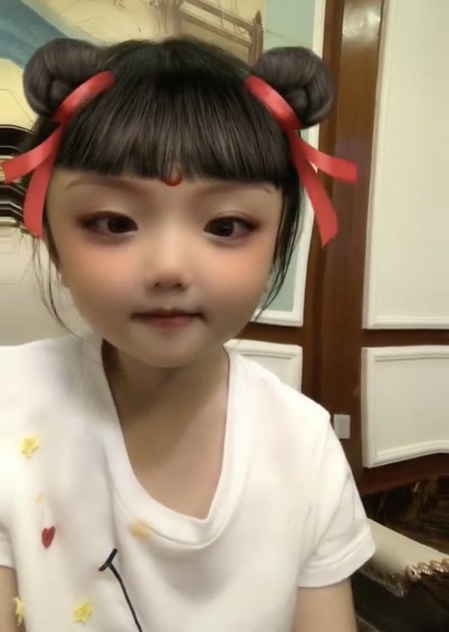 哪吒妆怎么画小孩图片