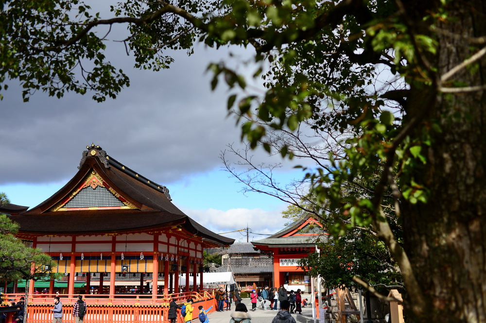 日本京都,伏见稻荷大社震撼的千本鸟居