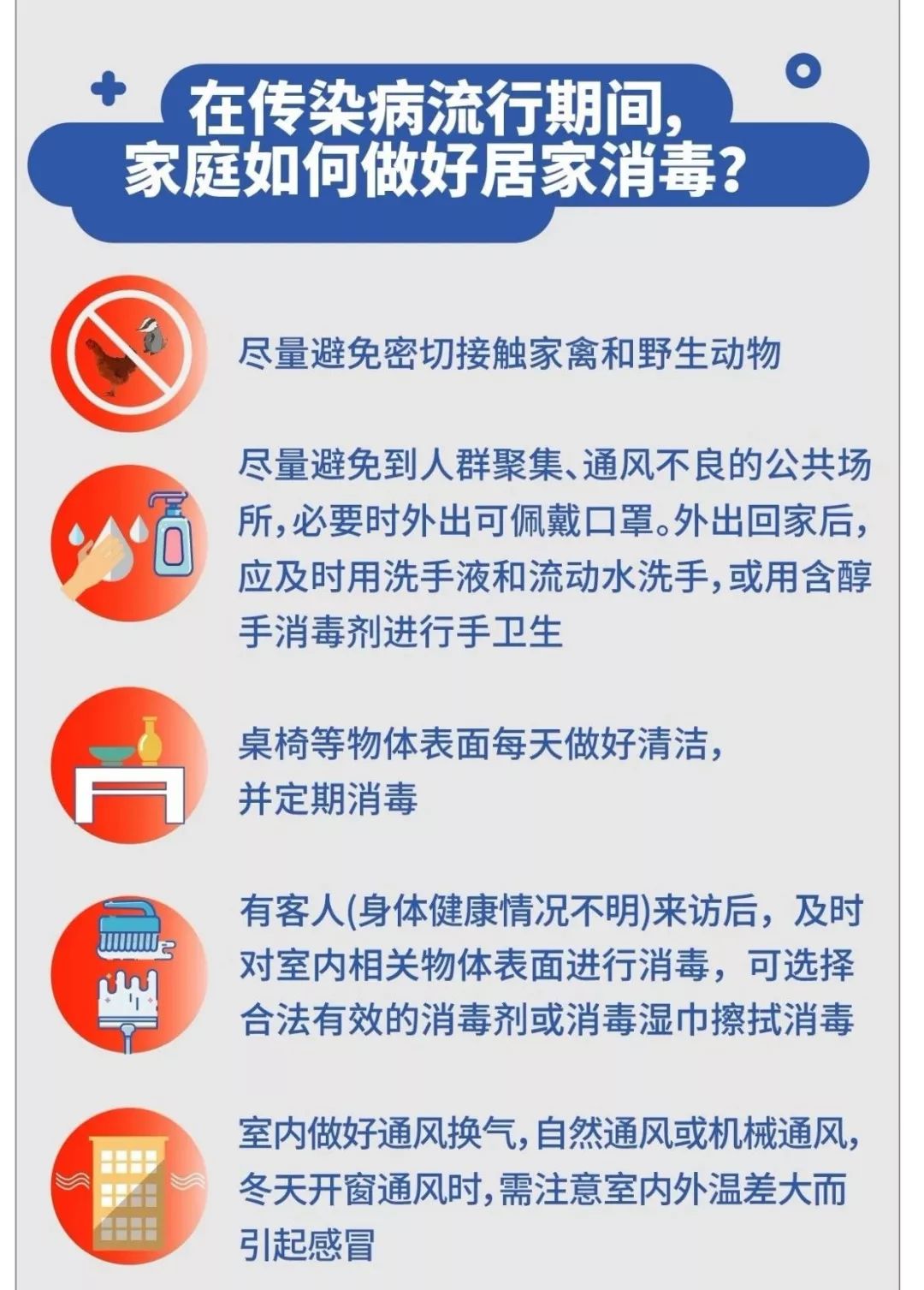 预防新冠病毒感染,居家生活要注意这些!