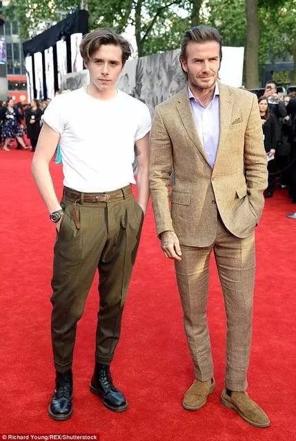 跟着贝克汉姆布鲁克林学穿搭5大日常造型重点一篇get