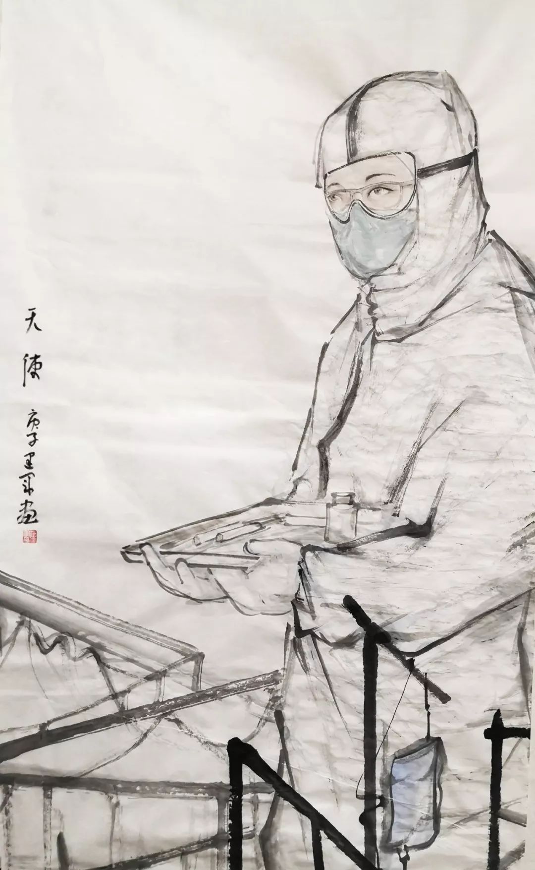 赵建军,《天使》,2020年石峰,《南山松赞》,2020年高秀清,《爱无疆》