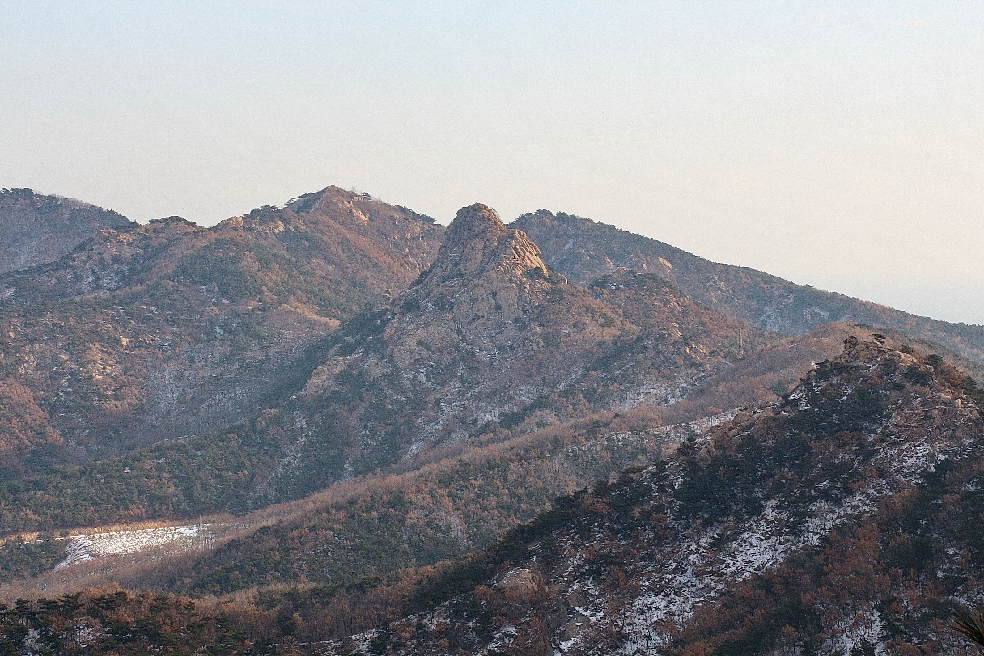 威海古陌岭爬山地图图片