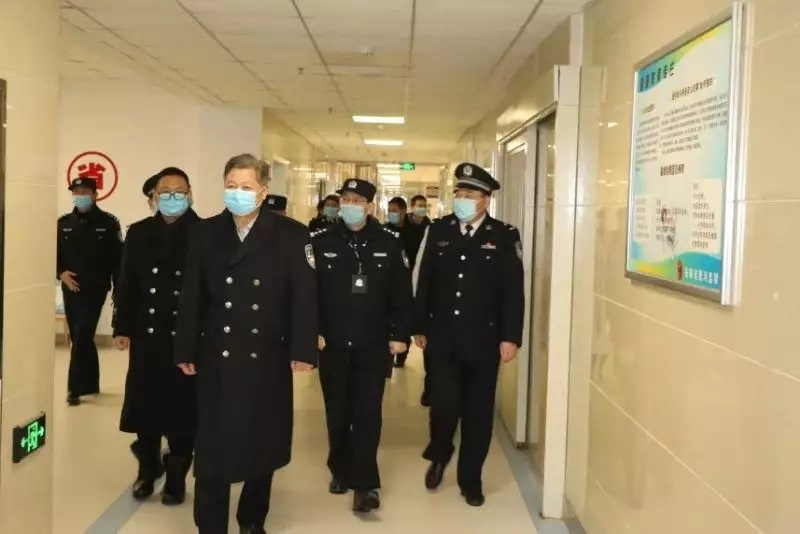 姜明到淝河监狱检查督导疫情防控工作