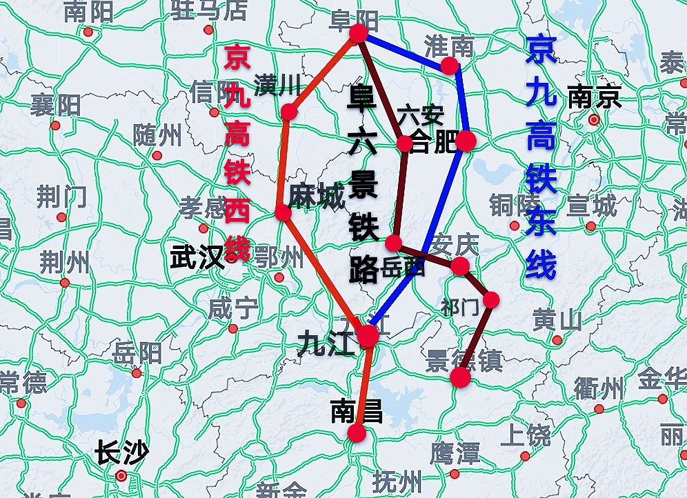 原創我國中部這3省7市將共建3條高鐵這個地級市終圓高鐵夢