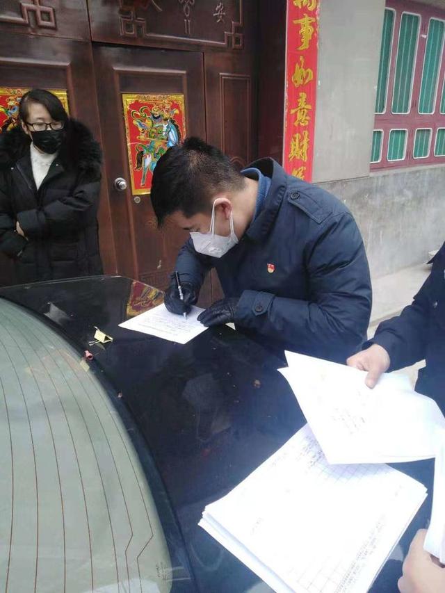 走在疫情防控一线长安区子午街道子午镇村党总支书记李景龙春节七记