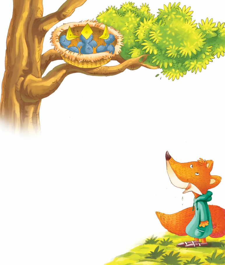 于是,他找来一顶破毡帽和一把生锈的锯子,跑到榆树下锯起树来.