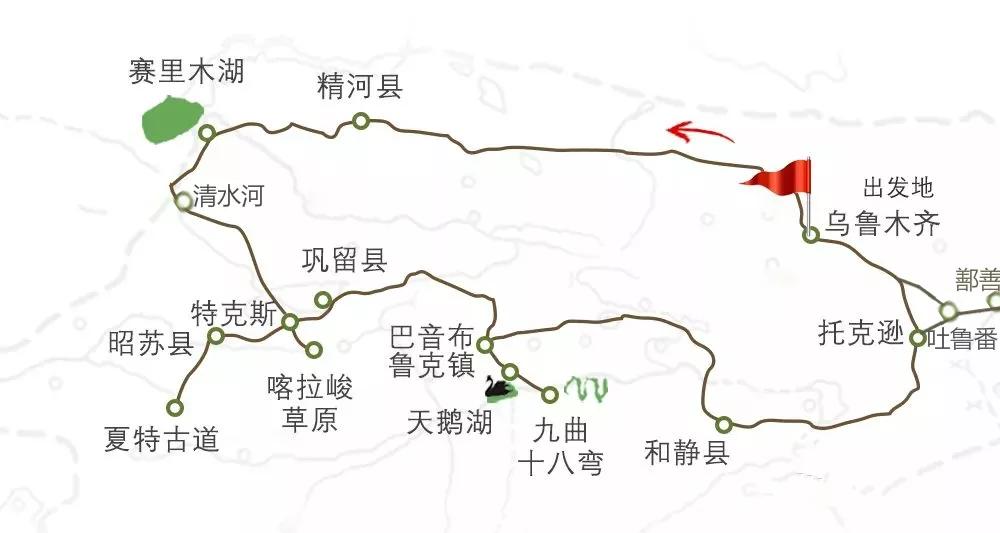 新疆是个好地方, 醉美伊犁环游天山,想不想一起去旅行_特克斯