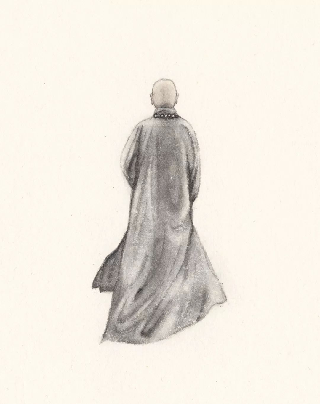 工笔人物背影画法示范郭关