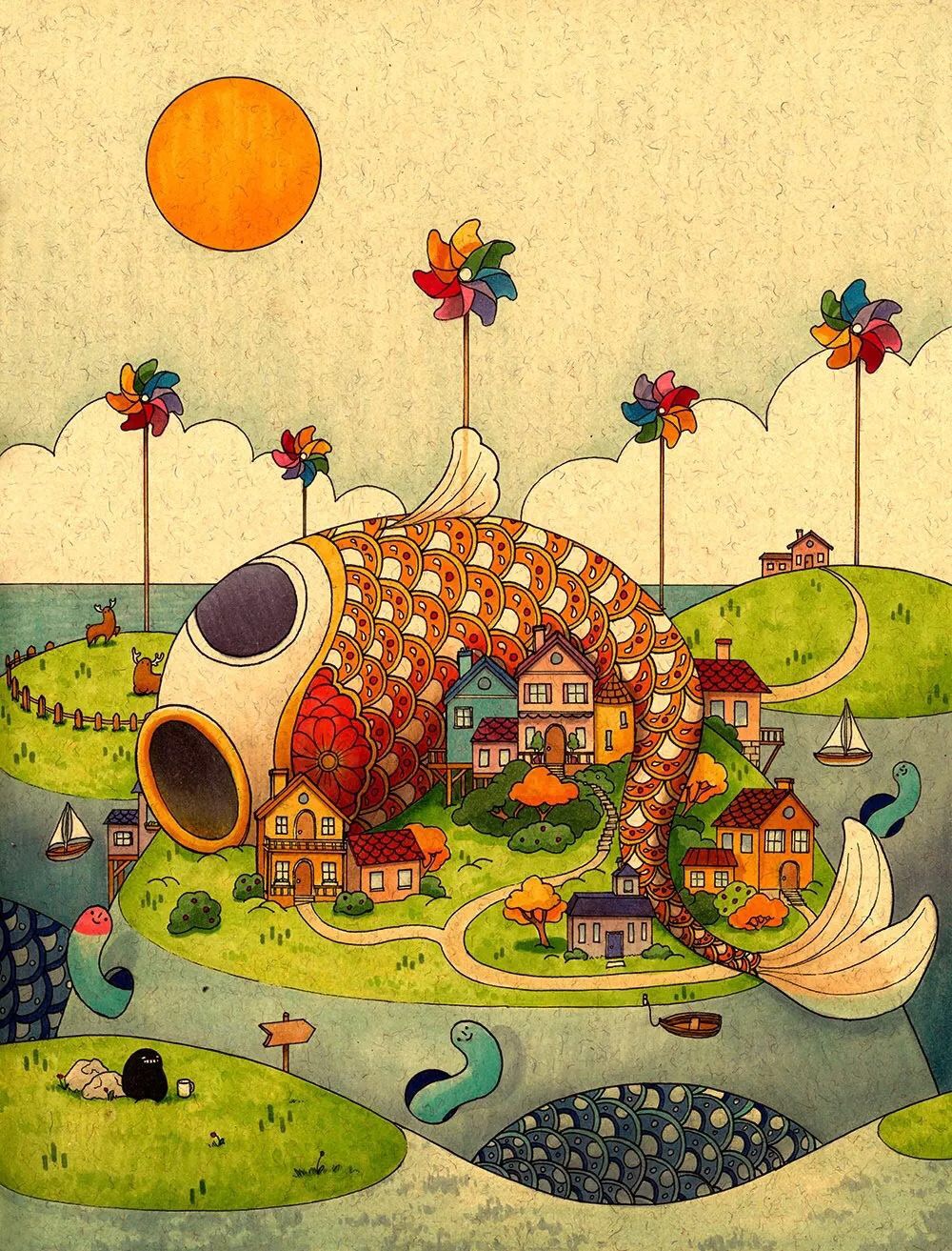 插画| 台湾插画师felicia chiao作品欣赏