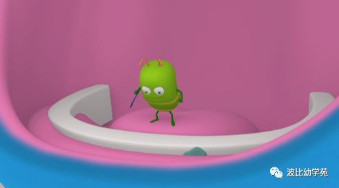 动画厅牙菌怪我要把你打败